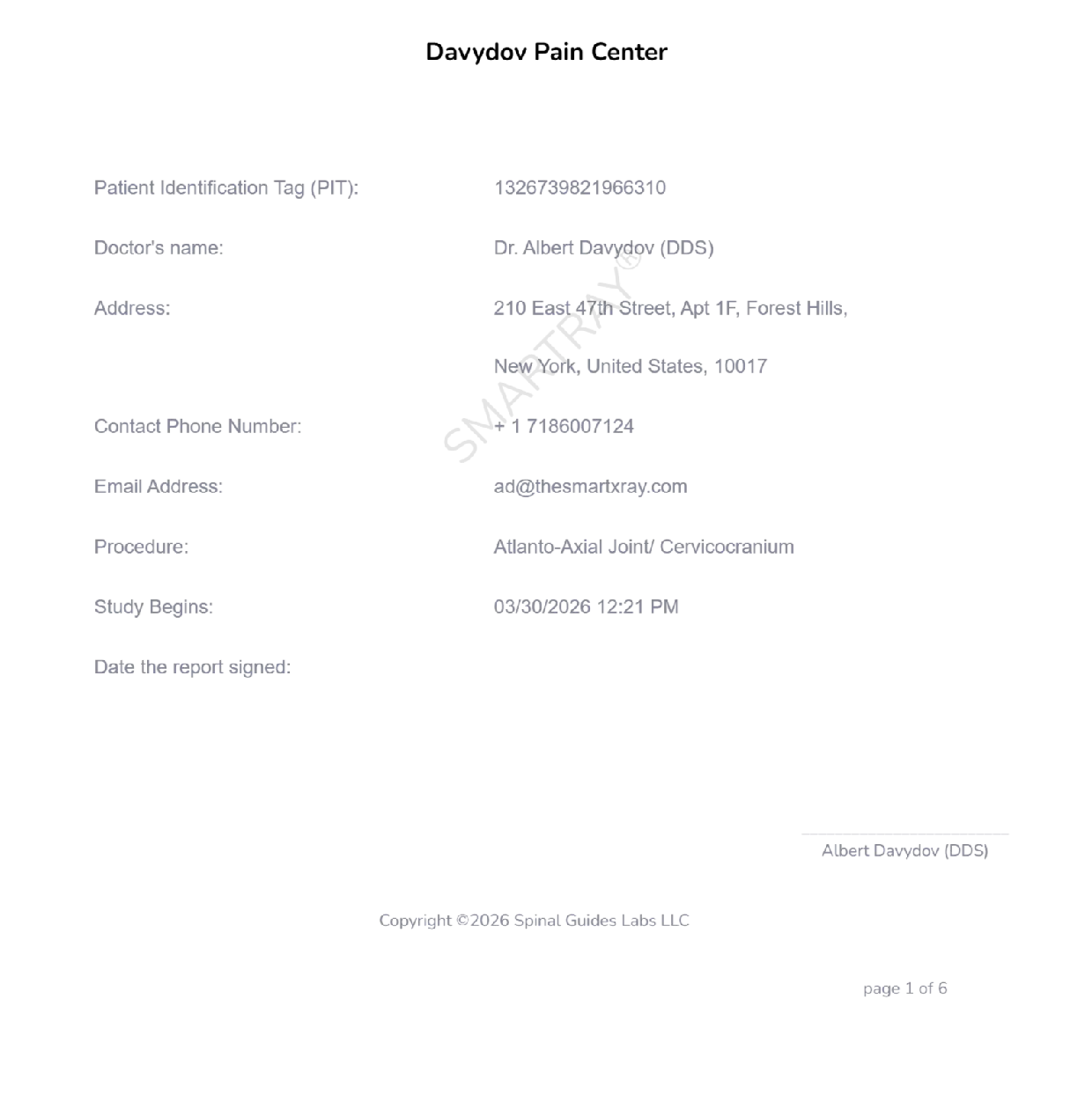 Smartray® AI Positioning Report report page