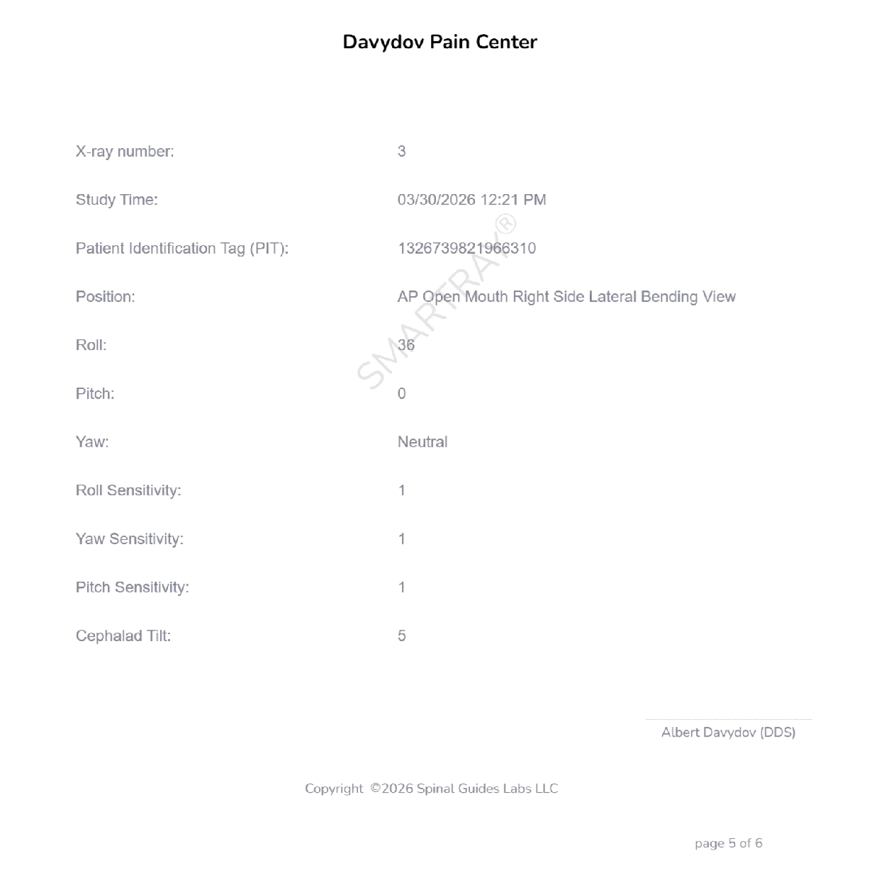 Smartray® AI Positioning Report report page