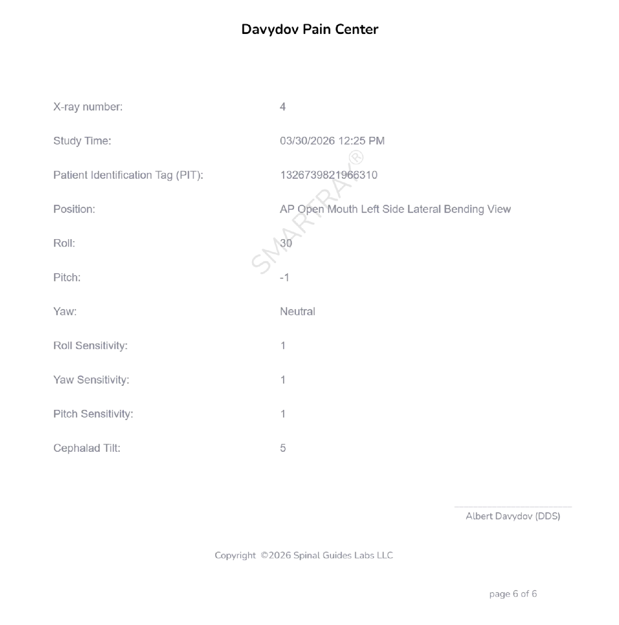 Smartray® AI Positioning Report report page