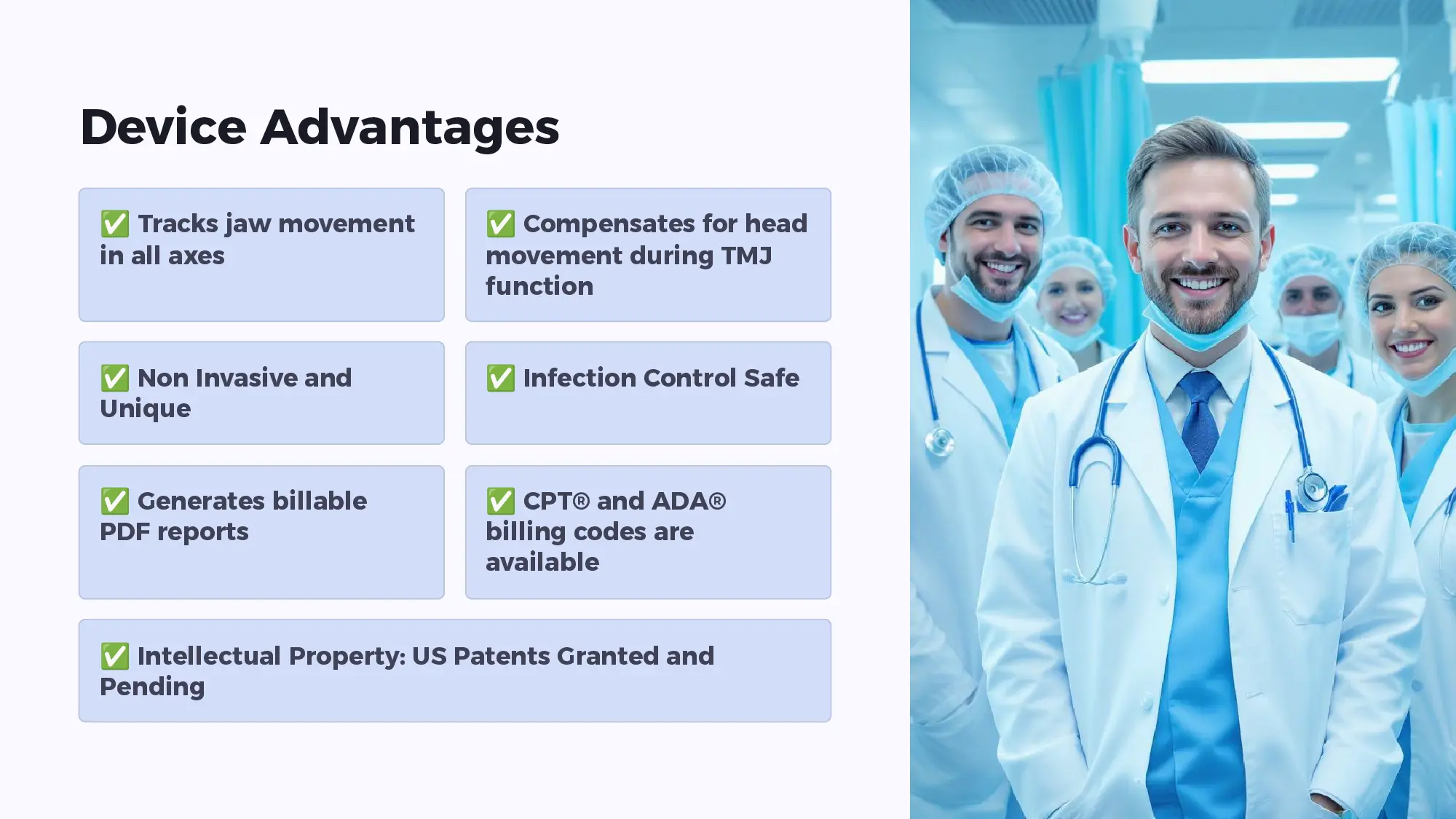 UMC® 0.1 Product Overview report page