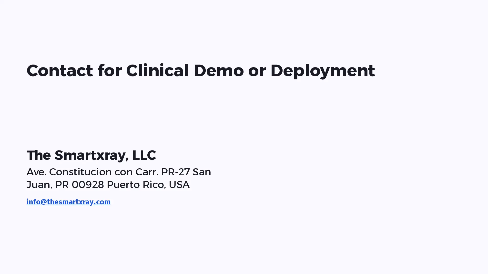 UMC® 0.1 Product Overview report page